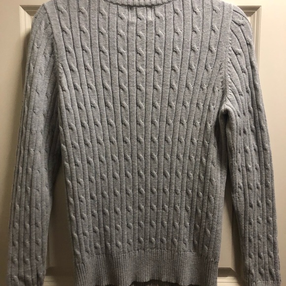 Grey crew neck sweater - Picture 2 of 3
